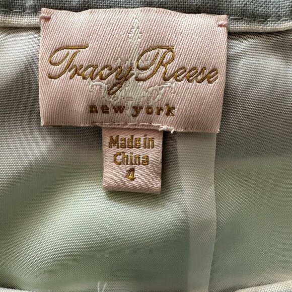 Tracy Reese New York Women’s BOHO Linen Pencil Skirt Multi Color Stripes  SZ 4 - Picture 5 of 8